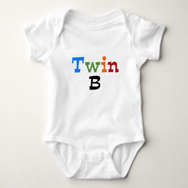 twinb baby bodysuit (Front)