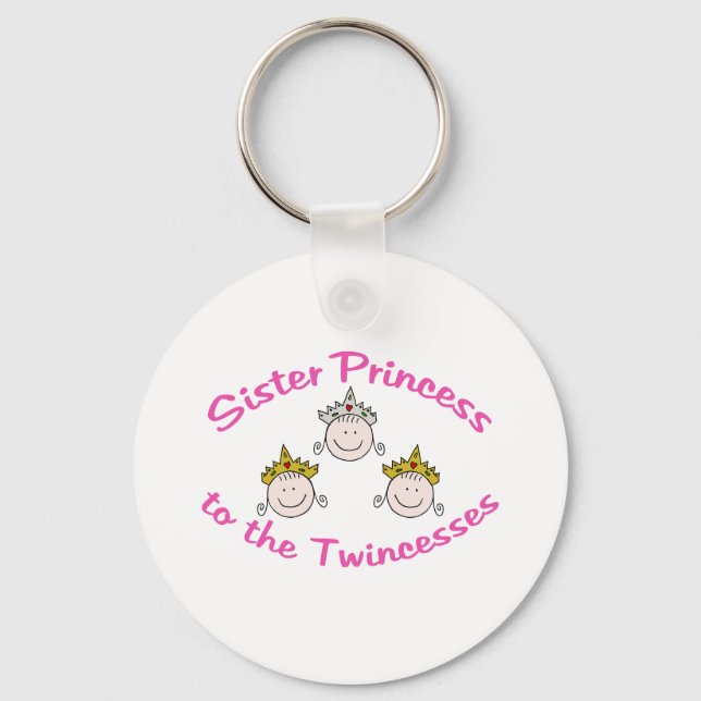 Twincess Sister Key Ring (Front)