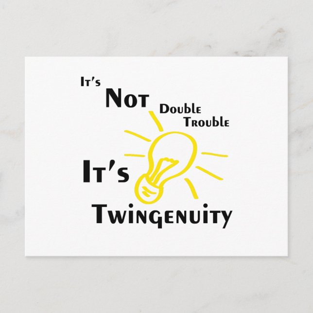 Twingenuity Postcard (Front)