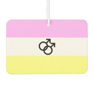 Twink Pride Flag Car Air Freshener