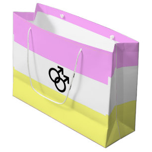 Twink Pride Flag Large Gift Bag