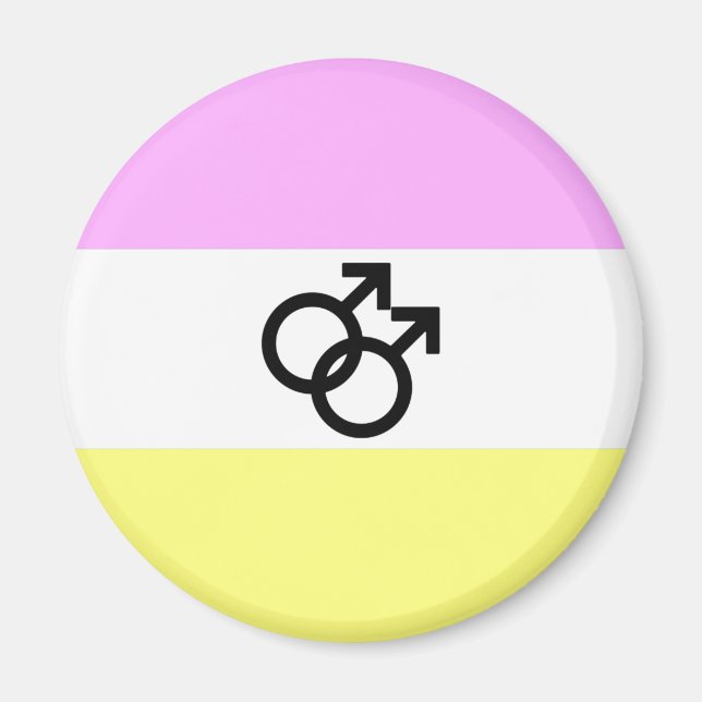 Twink Pride Flag Magnet (Front)