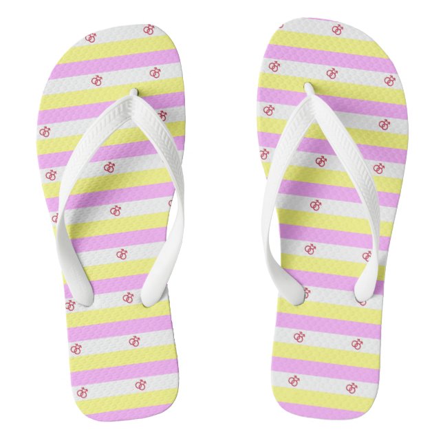 Twink Pride Jandals (Footbed)
