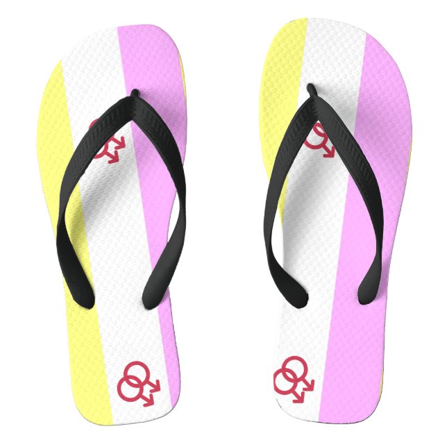 Twink Pride Jandals (Footbed)