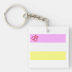 Twink Pride Key Ring