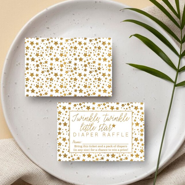 Twink Twinkle Little Star Baby Showr Diaper Raffle (Creator Uploaded)