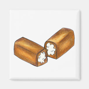 Twinkie Cream-Filled Snack Cake Junk Food Magnet