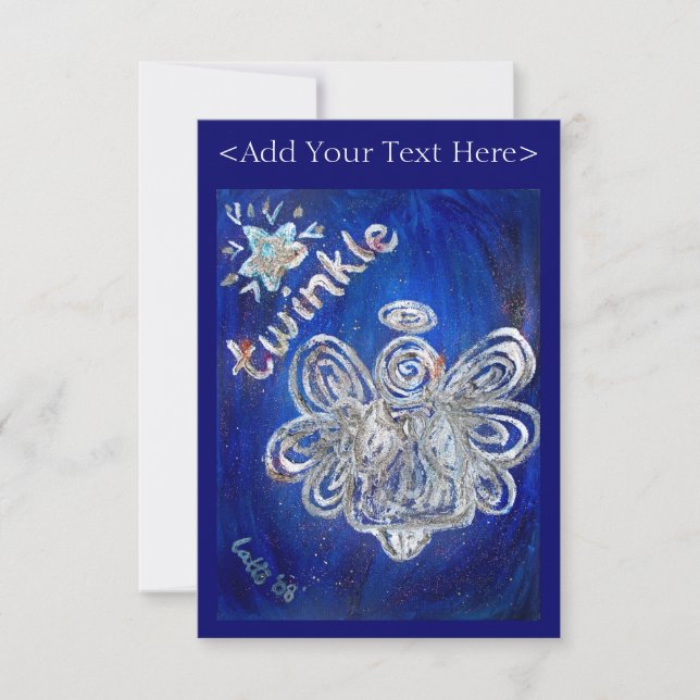 Twinkle Angel Invite (Front)