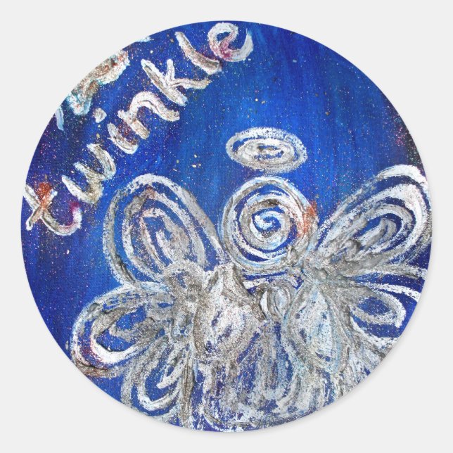 Twinkle Angel Sticker (Front)