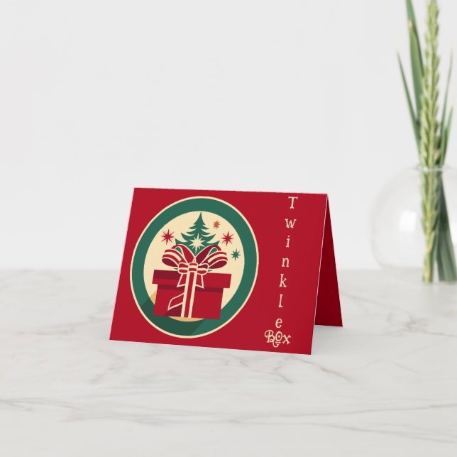 Twinkle Box Holiday Card (Front)
