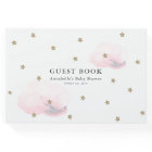 Twinkle Gold Stars & Pink Clouds Baby Shower