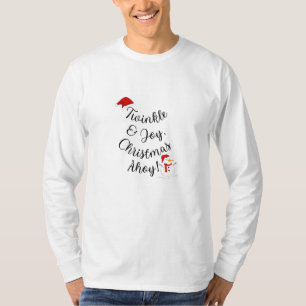 Twinkle & Joy Christmas Ahoy! Festive Holiday  T-Shirt