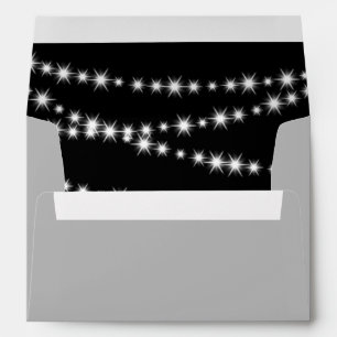 Twinkle Lights Envelope (grey)