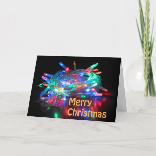 Twinkle Lights Merry Christmas Card