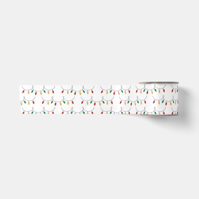 Twinkle Lights Ribbon Satin Ribbon (Front)