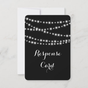 Twinkle Lights RSVP 2 Card