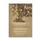 Twinkle Lights Tree Rustic Wedding RSVP card
