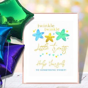 Twinkle Little Star Baby Shower Dessert Table Sign