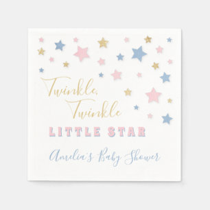 Twinkle Little Star Baby Shower Napkin