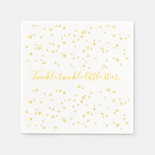 Twinkle Little Star Baby Shower Paper Napkins
