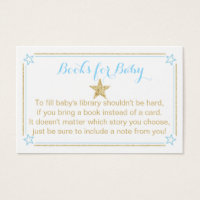 Twinkle Little Star Blue Gold Books For Baby