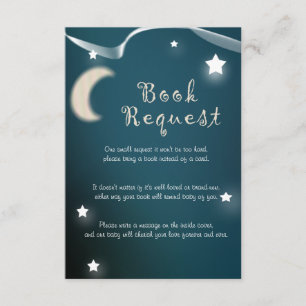 Twinkle Little Star Book Request with poem Enclosure Card