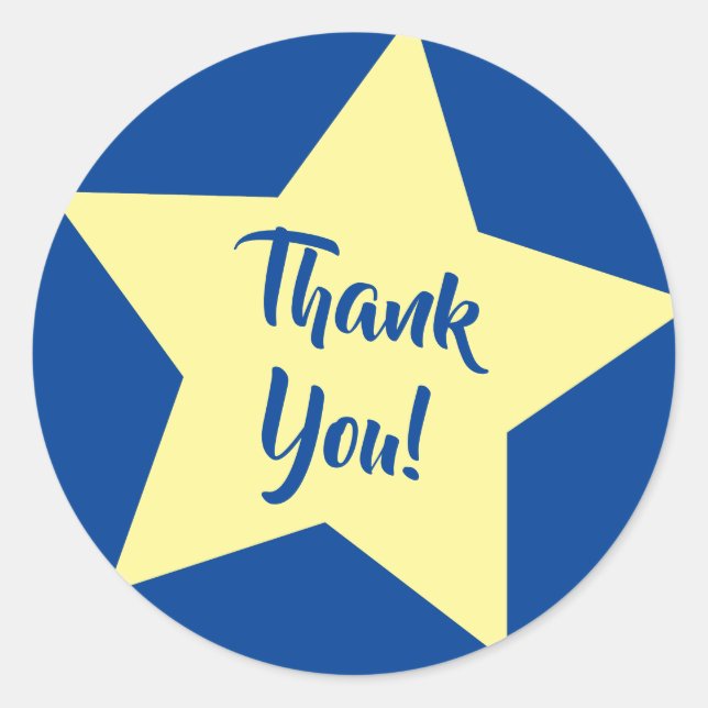 Twinkle Little Star Cute 1st Birthday Party Theme Classic Round Sticker (Front)