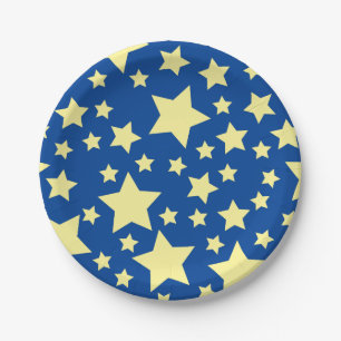 Twinkle Little Star Cute 1st Birthday Party Theme Paper Plate
