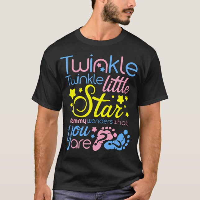 Twinkle Little Star Mummy Wonders What You Are Gen T-Shirt (Front)