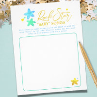 Twinkle Little Star Music Party Game Baby Shower