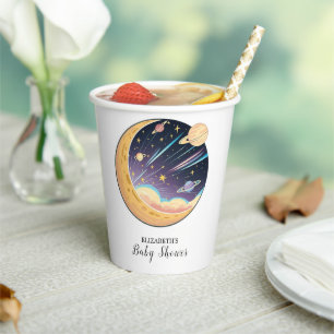 Twinkle Simple Stars Baby Shower Paper Cups