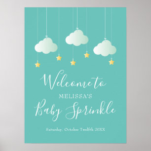 Twinkle Sprinkle Baby Shower / Sprinkle Welcome Poster