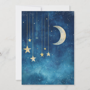 Twinkle Sprinkle   Celestial Sky Invitation