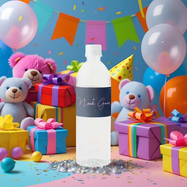Twinkle Star Baby Boy Food Label (Creator Uploaded)