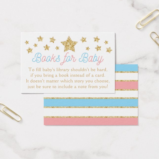 Twinkle Star Gender Reveal Book Request (Office)