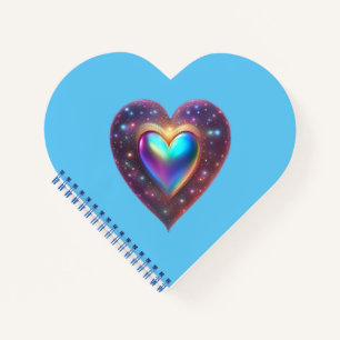 Twinkle Star Heart Notebook