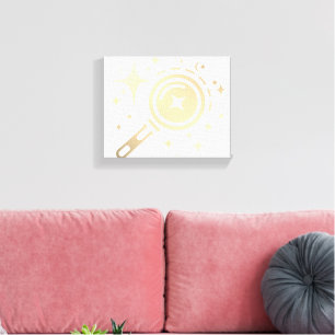 Twinkle stars, Beacon of the Limitless Digital Age Canvas Print