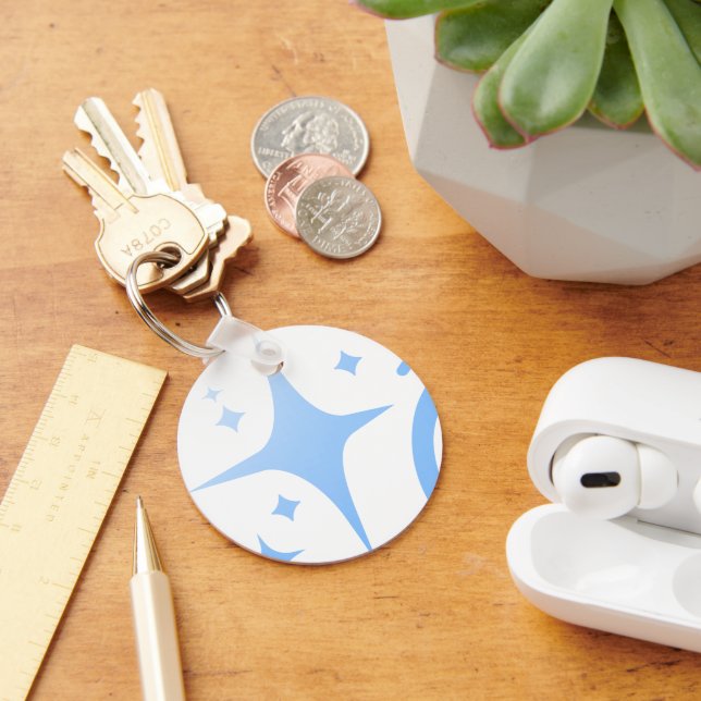 Twinkle stars, Beacon of the Limitless Digital Age Key Ring (Desk)