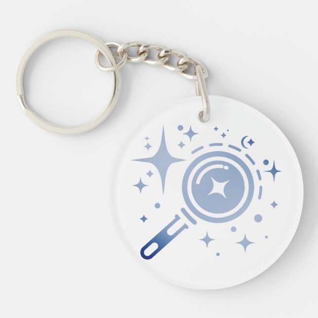 Twinkle stars, Beacon of the Limitless Digital Age Key Ring (Front)