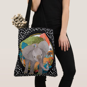 TWINKLE-TOES SAFARI tote or cross body bag 2 sizes