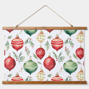 Twinkle Treetop Treasures Christmas Hanging Tapestry