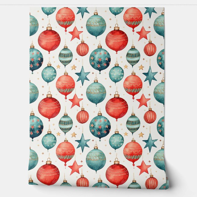 Twinkle Treetop Treasures Christmas  Wallpaper (Unrolling)