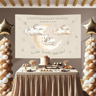 Twinkle Twinkle Baby Shower  Banner