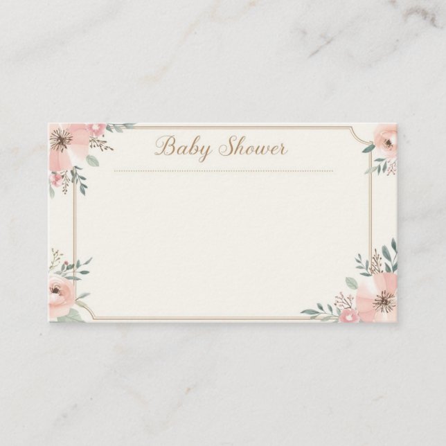 Twinkle twinkle it's baby sprinkle! enclosure card (Front)