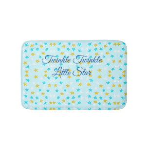 twinkle twinkle litter star add name photo star tw bath mat