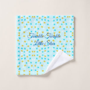 twinkle twinkle litter star add name photo star tw wash cloth