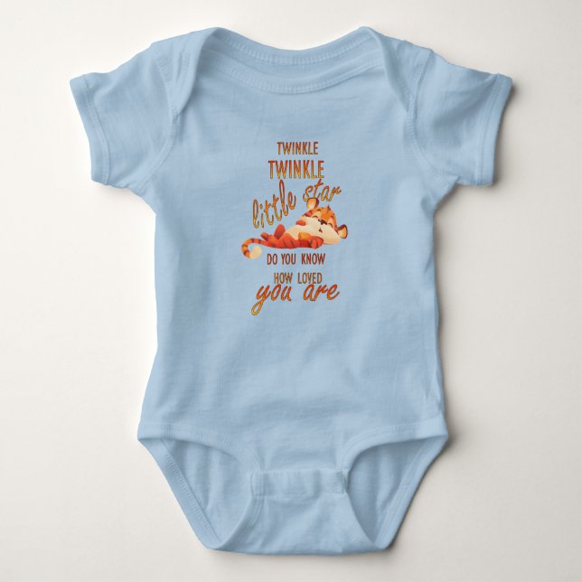 Twinkle Twinkle Little Star  Baby Bodysuit (Front)
