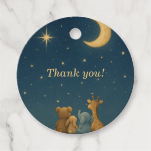 Twinkle Twinkle Little Star Baby Shower Favour Tags