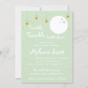 Twinkle, Twinkle, Little Star!  Baby Shower Invitation