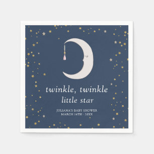 Twinkle Twinkle Little Star Baby Shower Napkin